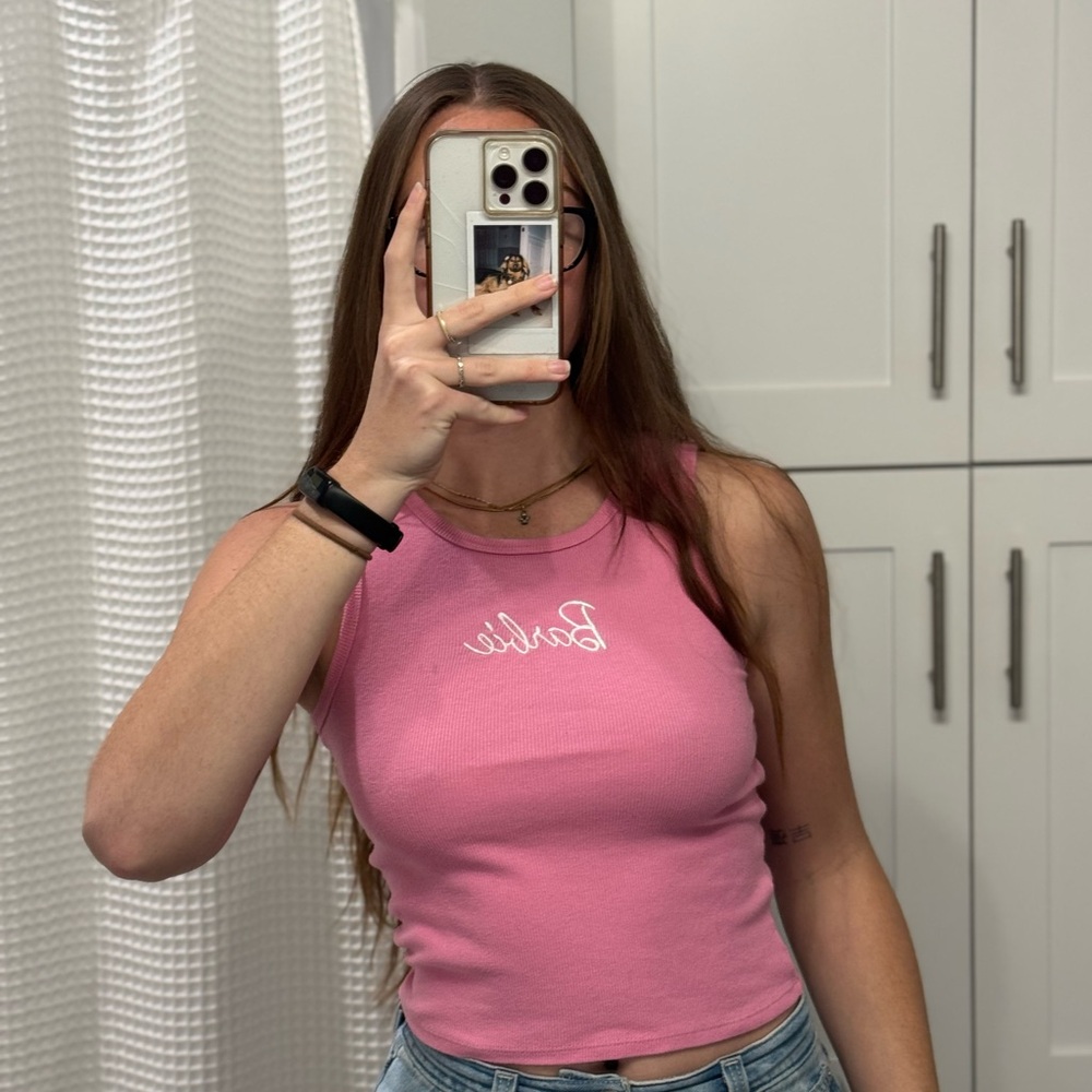 Barbie Pink Crop Top